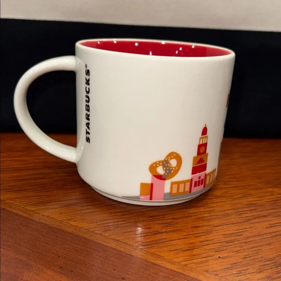 2015 Starbucks Coffee Co. You Are Here Coffee Tea Mug Cup PHILADELPHIA, PA - Picture 3 of 5